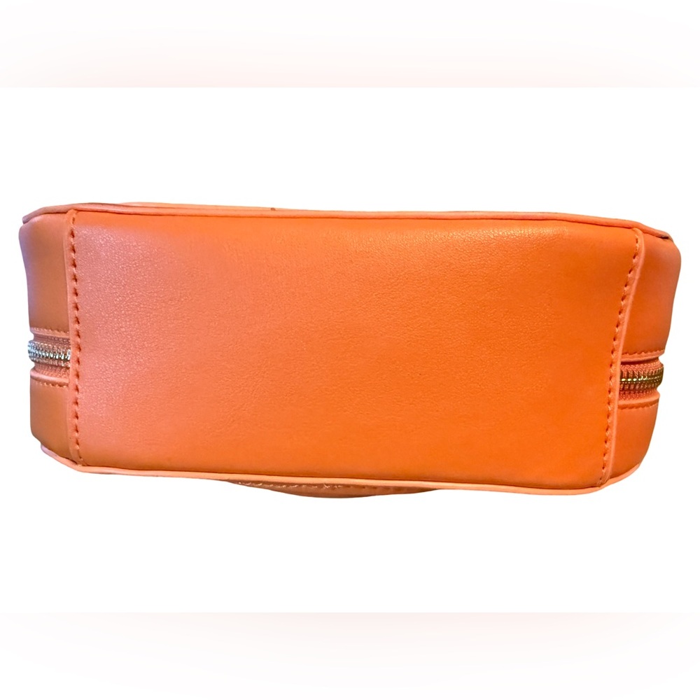 Steve Madden NWT Amazing & Fun Orange Mango Small Crossbody Satchel Bag (P159) - Picture 6 of 8